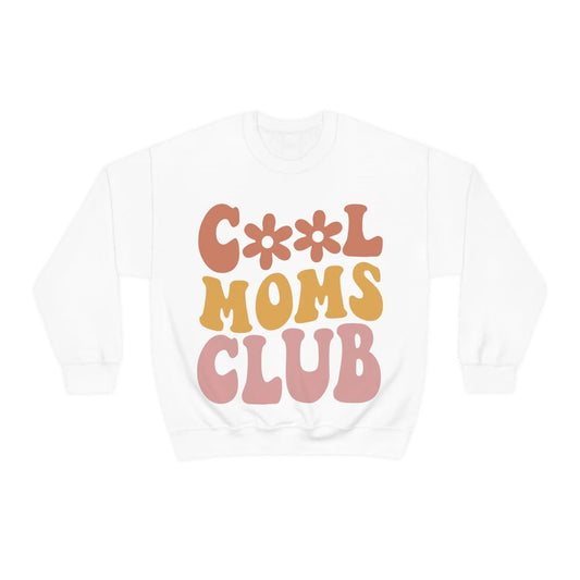 Cool Moms Club - Crewneck Sweatshirt Printify