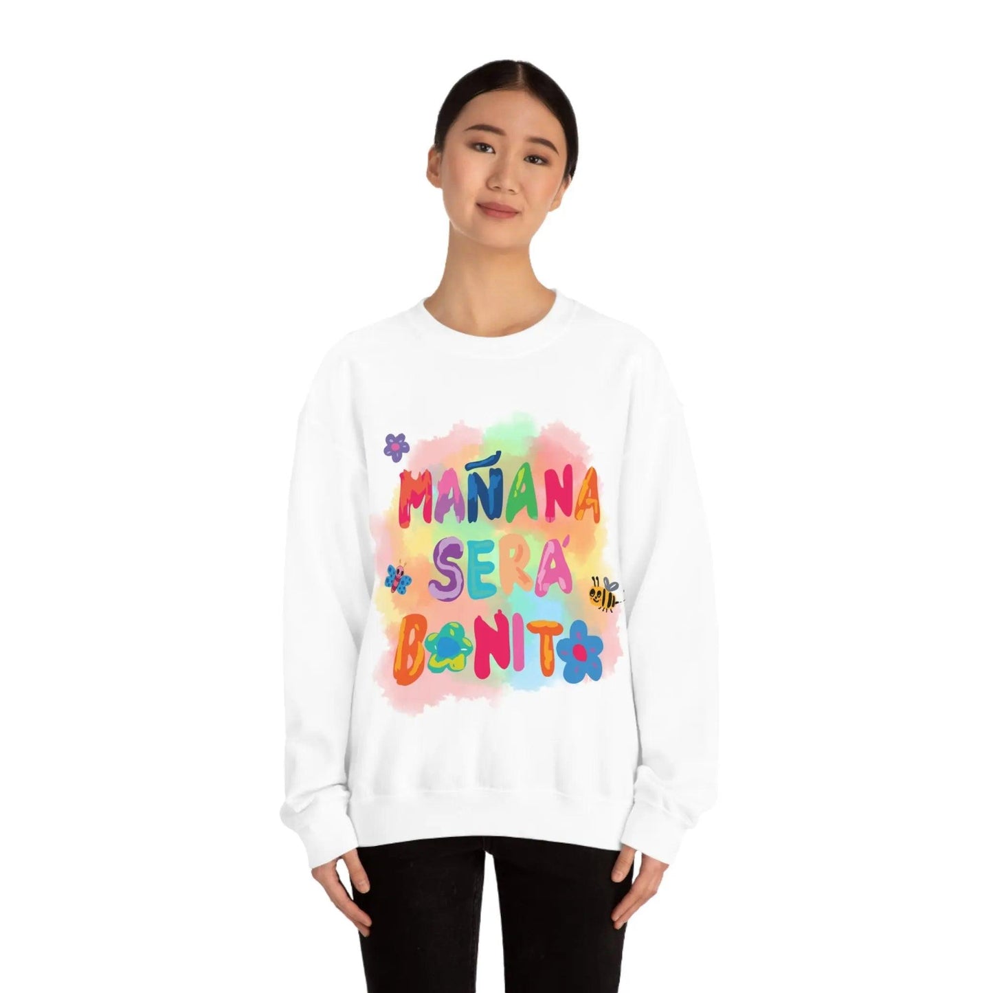 Manana Sera Bonito - Crewneck Sweatshirt Printify