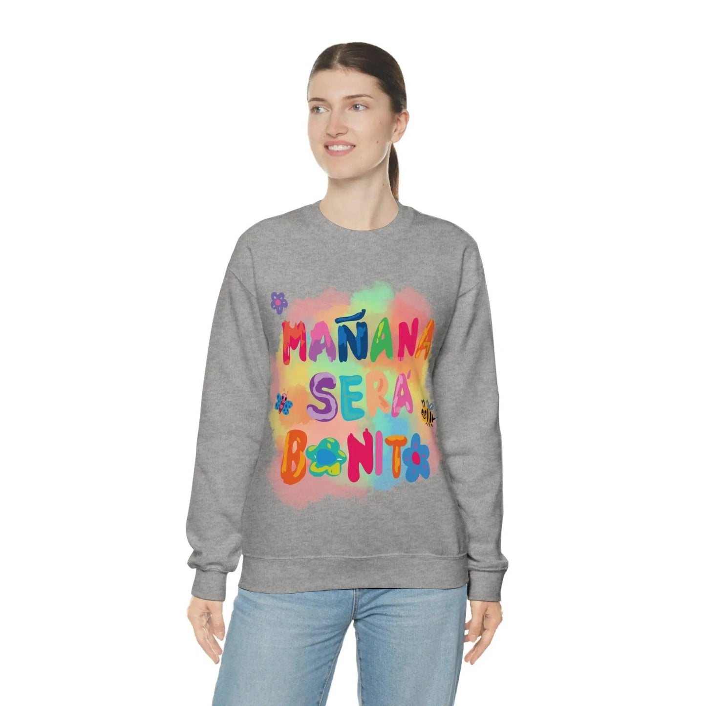 Manana Sera Bonito - Crewneck Sweatshirt Printify