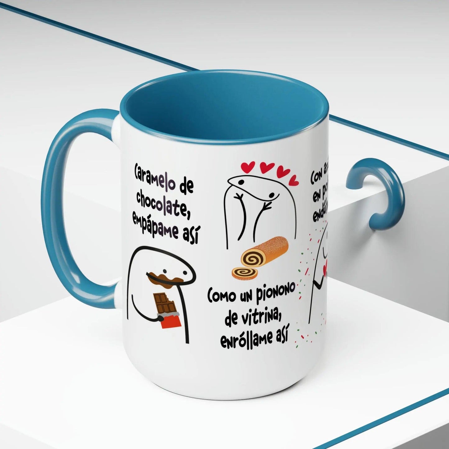 Two-Tone Coffee Mugs, 15oz Printify